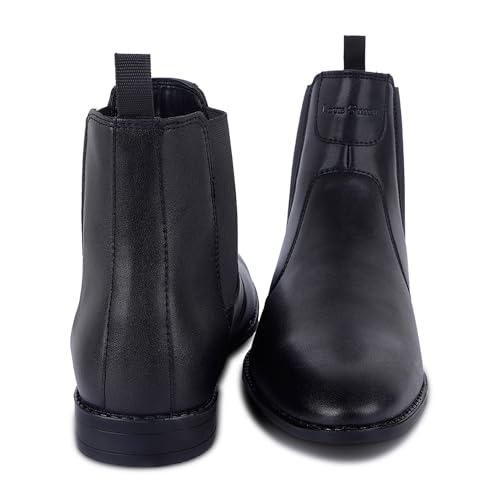 LOUIS STITCH Men's Chelsea Boots Black LSRGCL Obsidian Black - Image 7