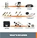 Worx MAKERX WX988L 2pc Crafting Tool Combo Kit - Rotary Tool + Wood & Metal Crafter