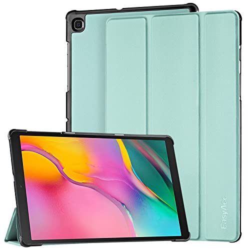 EasyAcc Funda Compatible con Samsung Galaxy Tab A 10.1 2019, Ultra Slim PU Protectora Carcasa con Función de Soporte Compatible con Samsung Galaxy Tab A 10.1 2019 SM-T510/ T515, Verde Menta