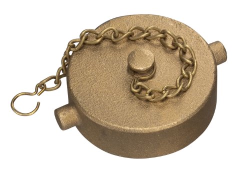 KuriyamaBCAP-40SH Cap with Chain, Brass, NPSH Thread