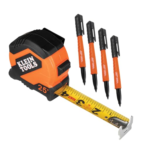 Klein Tools 80187 Skribes W[&}[NZbg ubN̍׎}[J[4{pbN 25tB[g̃RpNg_utbN