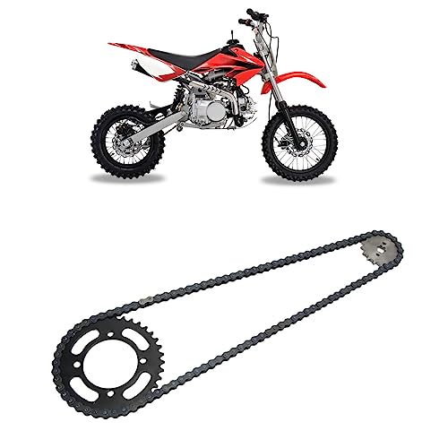 Pignon Avant Chaîne Arrière 420 155 Mm 37T Pignon Arrière Avant 420 17T Universel pour Mini Dirtbike Capacité de 50 Cm3 à 125 Cm3 VTT Gokart, Kit de pignons pour