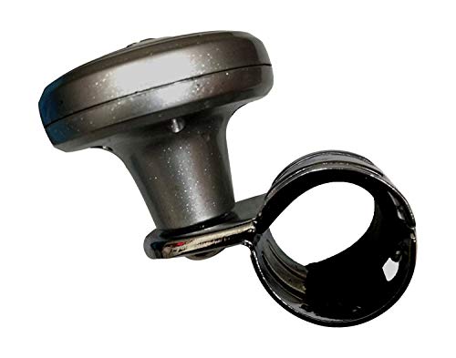 Image of Oshotto Power Handle (SK-013) Car Steering Wheel Knob Compatible with Ford Aspire (Black)