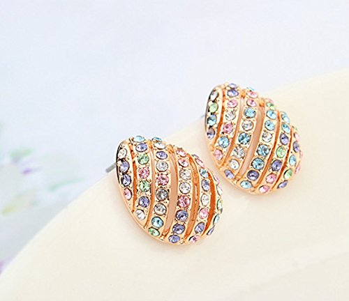Stunning Rhinestone Crystal Earrings