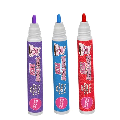 Piggy Paint 3-Pack Princess Pop Piggy Pen Bundle