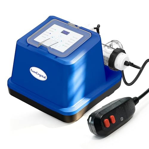 Evercrystal Salt Water Pool Chlorinator System —— Up to 20,000 Gallons, Smart Salt Chlorine Generator with LCD Display, GFCI Plug & Precision Calibration, Pool Salt System for Above Ground Pools