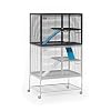 Critter Nation by MidWest Homes for Pets Add-On Unit, Small Animal Cage Extension for Rats, Chinchillas, Ferrets and Sugar Gliders, with Full-Width Doors, Ramps, Resting Shelf and Removable Base Pan