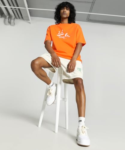 Image of Puma Unisex's Graphic Print Relaxed Fit T-Shirt