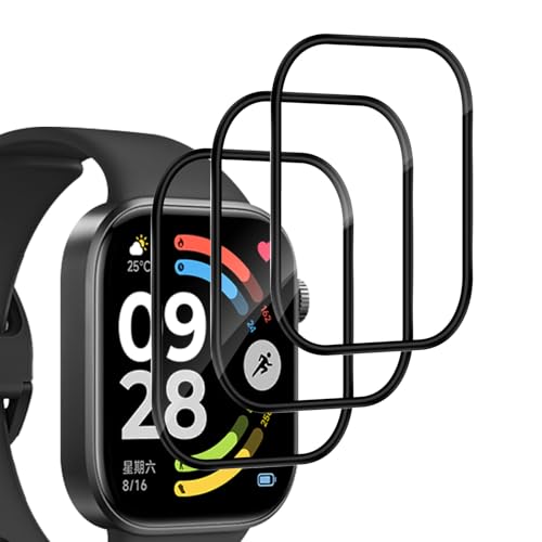 【3枚セット】For Redmi Watch 6 フィルム PMMA素材 salywin Redmi Watch 6 対応 保護フィルム 3D曲面 全面保護 貼り付け簡単 高感度タッチ 高透過率 耐衝撃 自動吸着 指紋防止 気泡レスの商品画像（Amazon）
