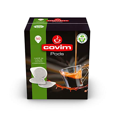Covim Caffè Cialde Pods Gold Arabica, Compostabili...
