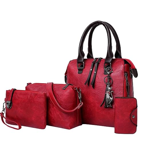 Sac à main tendance 4 pièces pour femme élégante au quotidien