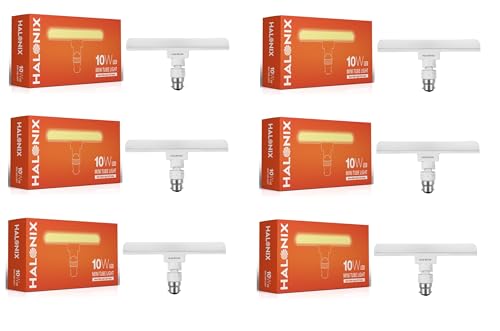 Halonix 10 Watts B22d LED bulb Mini tube Light| Color- Yellow | Pack of 6 (B0CZLNJNWP) Amazon Price History, Amazon Price Tracker