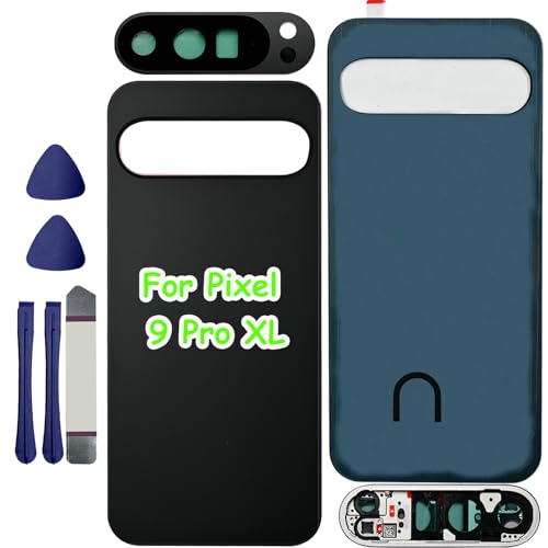 Pixel 9 Pro XL Back Glass Replacement Obsidian