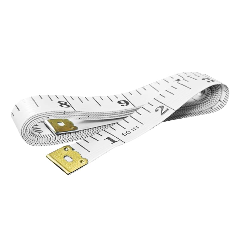 Soft Tape Measure Double Scale Standard & Metric Measurements Tape Body Sewing Flexible Tailor Craft Ruler 60 Inches