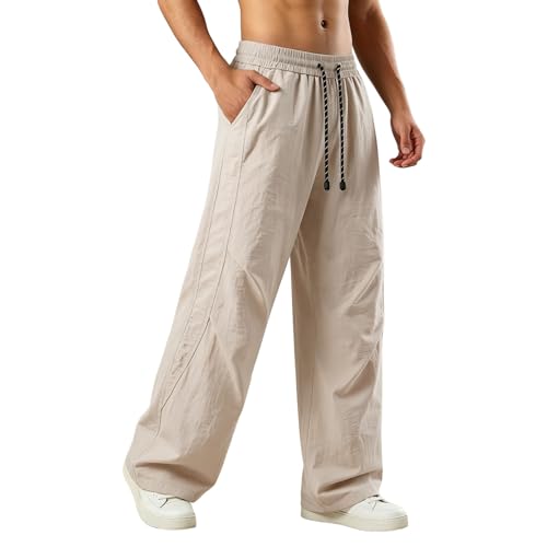 Pantalon de sport pour homme stretch et respirant avec poches cargo intégrées