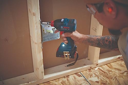 Bosch GXL18V-240B22 18V 2-Tool Combo Kit with 1/2 In. Hammer Drill/Driver, Two-In-One 1/4 In. and 1/2 In. Bit/Socket Impact Driver/Wrench and (2) 2 Ah Standard Power Batteries thumbnail 8
