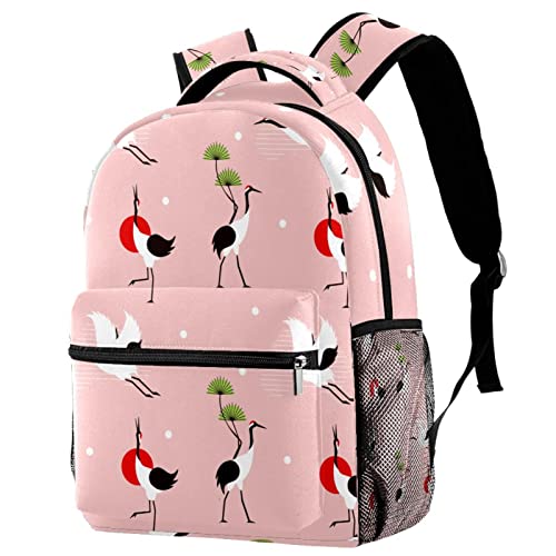Sac à dos de voyage avec porte-bouteille à motif tribal noir et blanc taille M