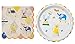 Meri Meri Party Pack Silly Circus Large Plate & Large Napkin (12 Plates & 20 Napkins)