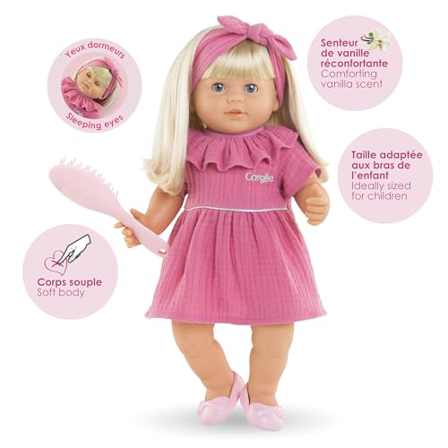 Muñeca Corolle Jade suave de 35.56 cm para niñas miniatura 4