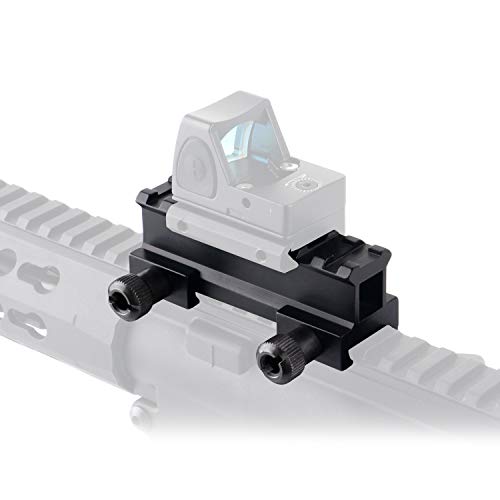 FOCUHUNTER Tactical Scope Riser Base Mount D0015 Aluminum Alloy 21mm Adapter Bracket for Picatinny/Weaver Rail Riser Mount - Image 4