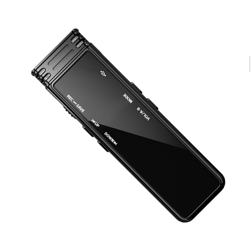 Dictaphone numérique 32 Go de mémoire avec fonction d'enregistrement intelligent Stylo professionnel