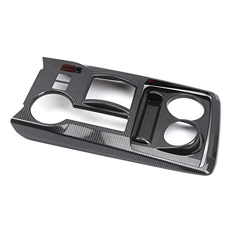 HIGH FLYING for Toyota 4Runner 2010-2024 (with H4L-H4F Switch) Car Accessories Center Console Gear Shift Panel Cover Trim ABS Carbon Fiber Grain 2pcs (Not Fit RHD)