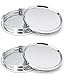 ZAMXHUG Radnabenkappen - 4 pcs 63 mm Nabendeckel, DIY-Radnabenkappen, Glänzender Beschichtungsprozess, für OD 63 mm ID 59 mm Radkappen (Silber)