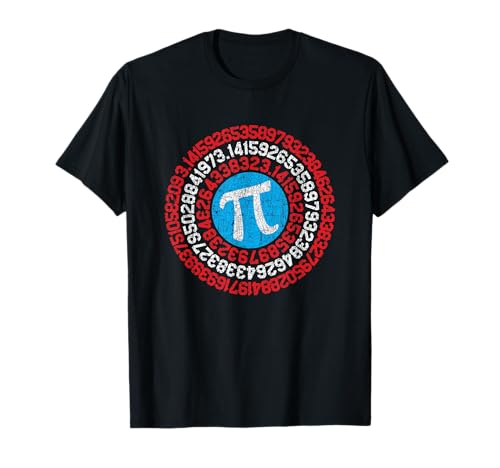 Pi Day Shirt Math Captain 3.14 Pi T-Shirt T-Shirt