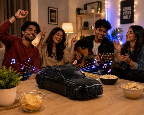 Image of Car Shaped Wireless Bluetooth Speaker 20W | Car Design Speaker with TF Card, 1200mAh Battery USB & TWS Function | Gift idea for Boys and Kids