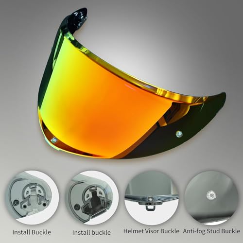 Image of AGV K6 and K6S Visor (Gradient Gold)