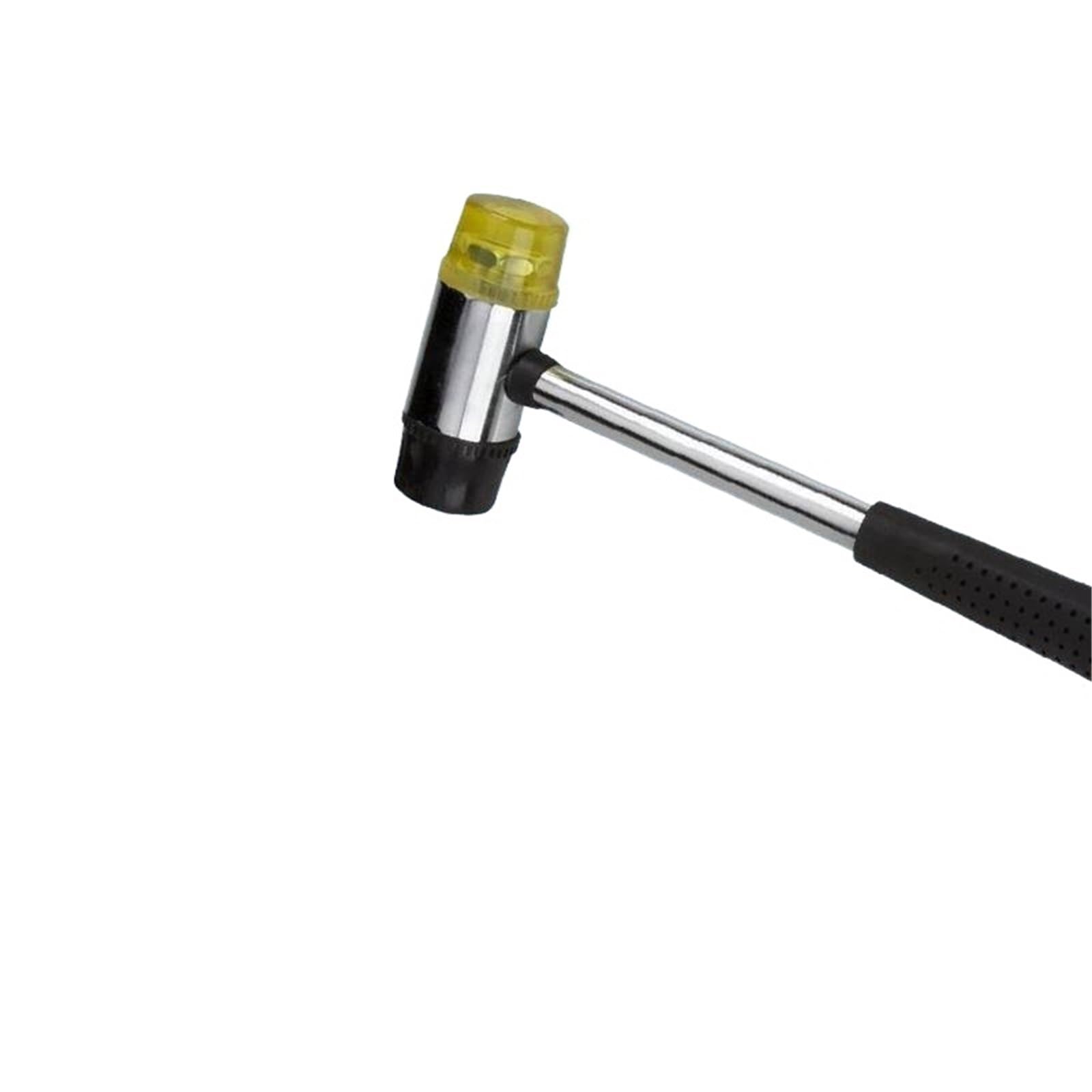 Martello Gomma Strumento for vetri con martello in gomma testa in nylon doppia faccia da 25 mm
