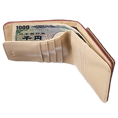 Align mini type Cute wallets weighing only 2.7 oz. Leather made by Life in Italy Cowhide ART.LE MURRINE Women's Elegant, easy-to-use and beautiful In gift box (Beige)3