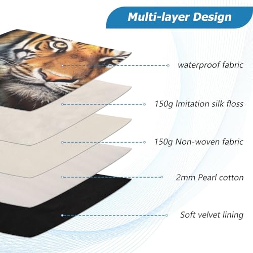 Funda para portátil negra Wild Tiger para 13-14 pulgadas miniatura 4