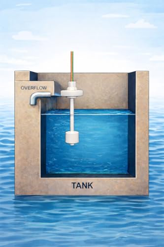Image of Float Sensor Switch (Water Level Sensor) for Water Level Controller Both Side Sense