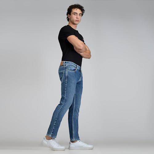 Image of Pepe Jeans Men's Jeans | Slim Fit | Mid Rise | Stretchable