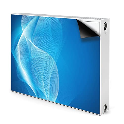 Cache Aération Magnétique Isolant et Décoratif Bleu 80x60 - 2
