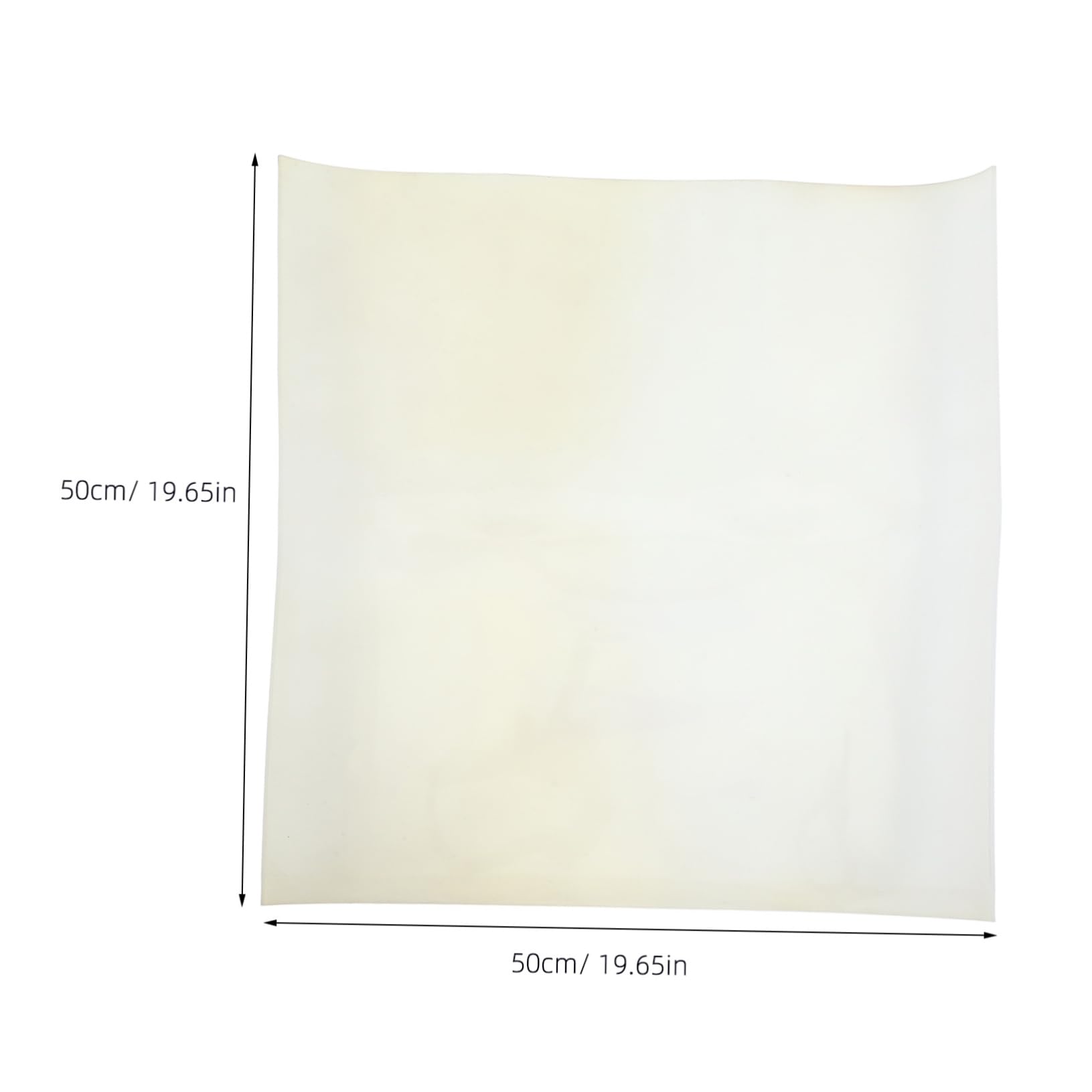 Zerodeko Hitzebeständige Silikonplatte für Selbstgemacht und Dichtungen Beige Robust Schockabsorbierend Zuverlässige Abdichtung für Mechanische Geräte