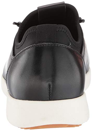 Stacy Adams Men's Halden Cap Toe Elastic Lace Sneaker, Black, 8 #TOP2