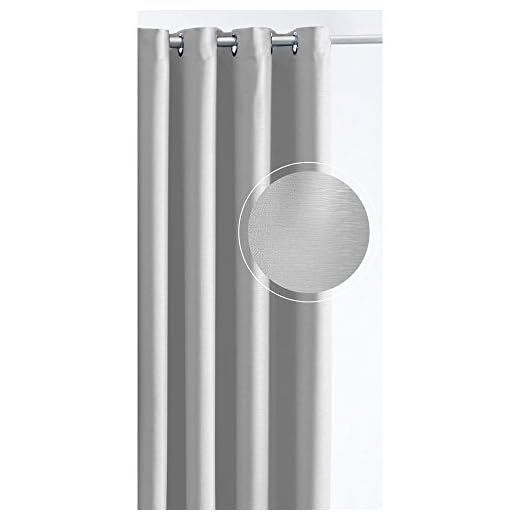 TODAY 257193 Cortina Opaca Efecto golpeado poliéster Chantilly 140/260