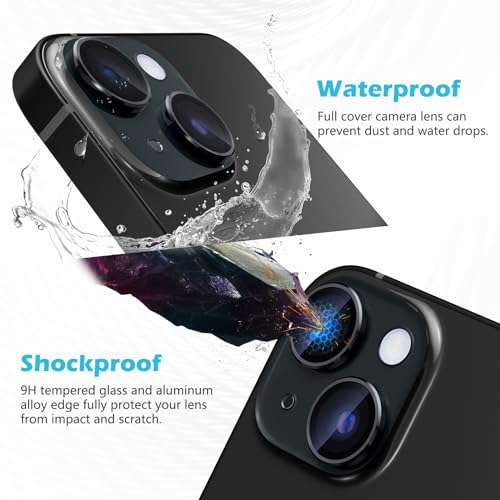 imluckies Camera Lens Protector for iPhone 15 / iPhone 15 Plus - Image 4