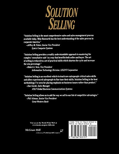 Image of Solution Selling: Creating Buyers in Difficult Selling Markets