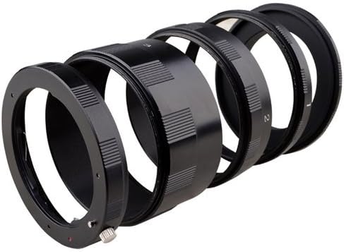 Mcoplus® PK Macro Extension Tube Kit for Pentax K Cameras, Extreme Close-ups Fits for Pentax K-7, K-5, K-r, K-x, K-m, K20D, K10D, K200D, K110D. K100D, *ist DL2, *ist DL, *ist Ds, *ist D