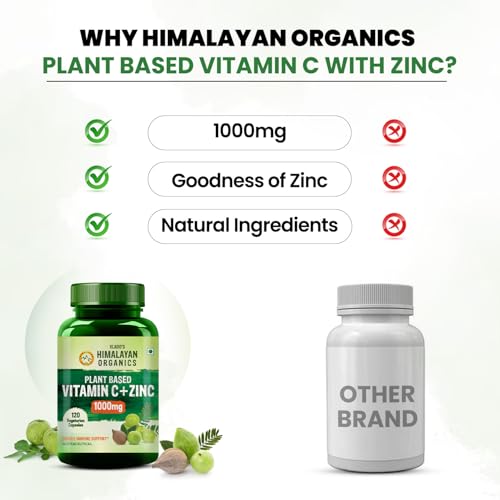Himalayan Organics Plant Based Vitamin C Supplements Himalayan Organics Plant Based Vitamin C Supplements