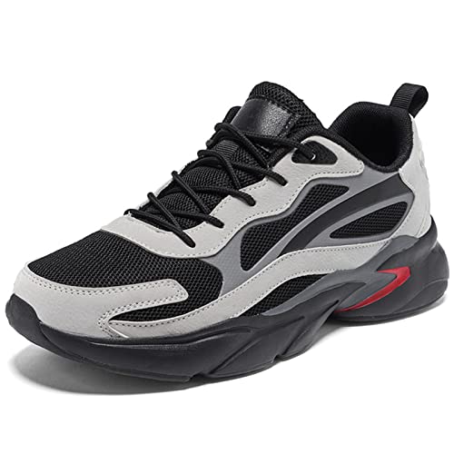 Mens Running Shoes Lightweight Athletic Walking Sport Tennis Shoes Fashion Sneaker Men's Lace-Up Sneaker