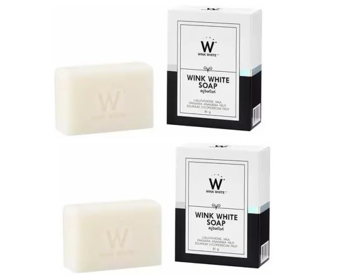 SIMI BEAUTY PRODUCT Wink White Soap (Pack of 2)