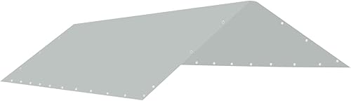 Strong Camel Cubierta de cochera de 10 x 20 pies de repuesto para tienda de campaña al aire libre refugio de garaje superior con bolas elásticas SIL