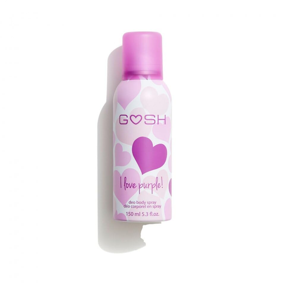 GOSH Desodorante en spray I Love Purple 150 ml Pack of 2