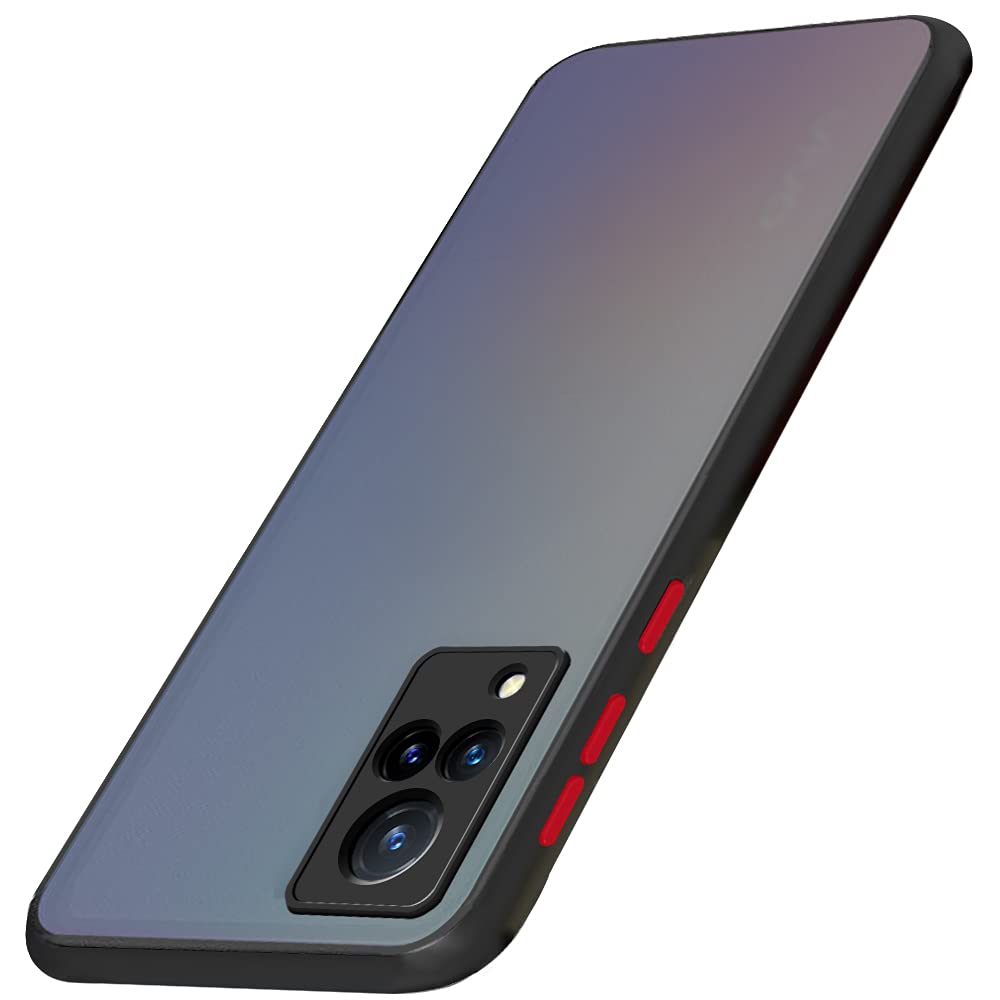 TheGiftKart Back Cover for Vivo V21 5G (TPU Poly Carbonate | Black) (B094J1N9YQ) Amazon Price History, Amazon Price Tracker