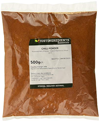 JustIngredients Essential Chile en Polvo - 500 gr