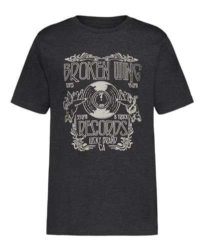 Image of Lucky Brand Boys' Short Sleeve Graphic Crew Neck T-Shirt, Soft, Comfortable, Relaxed Fit